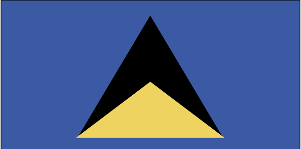 Flag of Saint Lucia